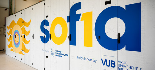 foto van de supercomputer